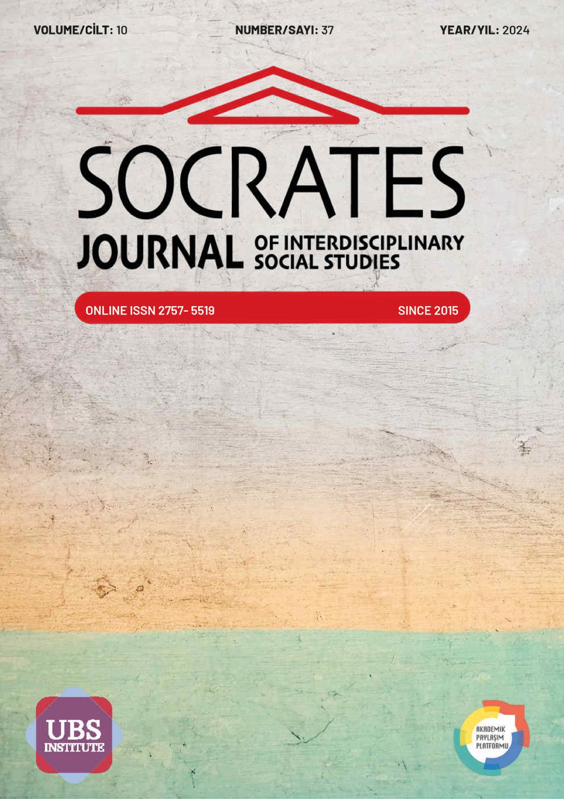 					Cilt 10 Sayı 37 (2024): SOCRATES JOURNAL OF INTERDISCIPLINARY SOCIAL STUDIES Gör
				